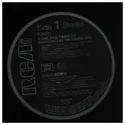 LP - David Bowie - Fame And Fashion (David Bowie's All Time Greatest Hits)