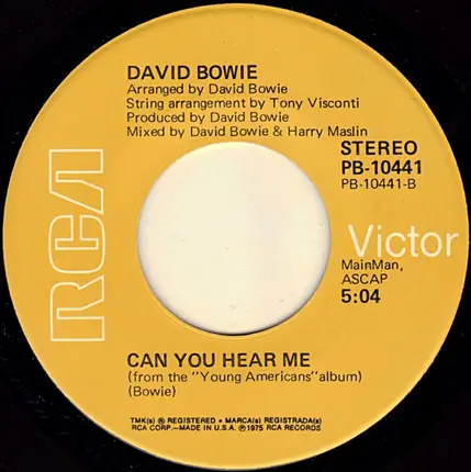 David Bowie - Golden Years