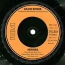 7inch Vinyl Single - David Bowie - Heroes - Injection label