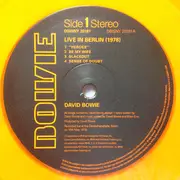 LP - David Bowie - Live In Berlin [1978] L.P. - Still Sealed, Orange Vinyl, LTD Ed.