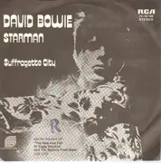 7inch Vinyl Single - David Bowie - Starman / Suffragette City - Original German / Picture Sleeve