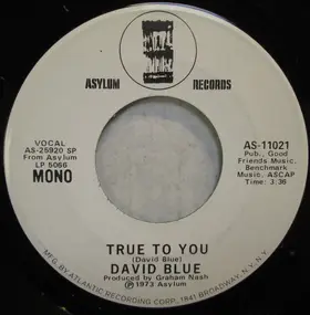 David Blue - True To You