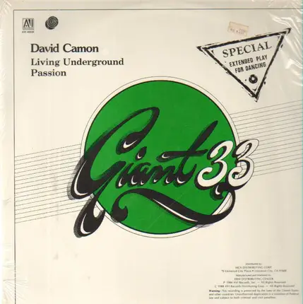David Camon - Living Underground / Passion