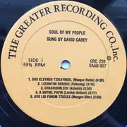 LP - David Carey - Soul Of My People