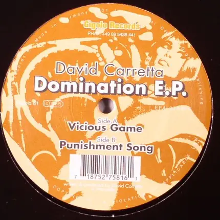 David Carretta - Domination E.P.
