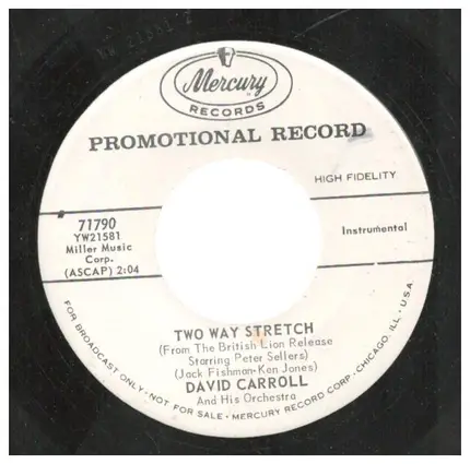 David Carroll & His Orchestra - Two Way Stretch/Hand In Hand
