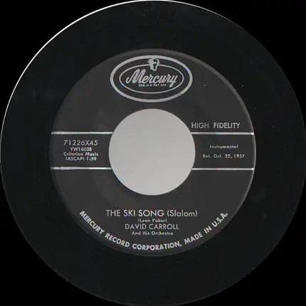 David Carroll & His Orchestra - A Beautiful Lady In Blue