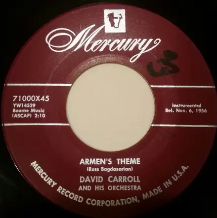David Carroll & His Orchestra - Armen's Theme