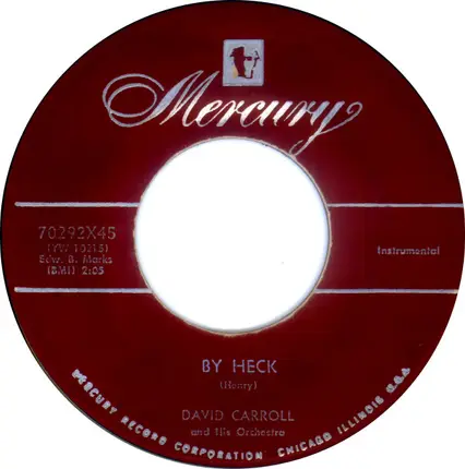 David Carroll & His Orchestra - Fancy Pants / By Heck