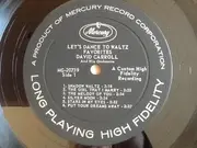 LP - David Carroll & His Orchestra - Let's Dance To America's Waltz Favorites - Mono