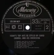 LP - David Carroll & His Orchestra - Today's Top Hits