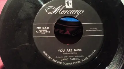 David Carroll - It's Almost Tomorrow / You Are Mine