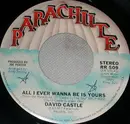 7inch Vinyl Single - David Castle - All I Ever Wanna Be Is Yours