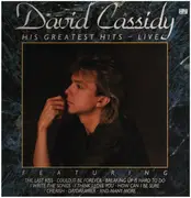 Double LP - David Cassidy - His Greatest Hits - Live