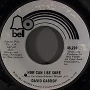 7inch Vinyl Single - David Cassidy - How Can I Be Sure / Ricky's Tune
