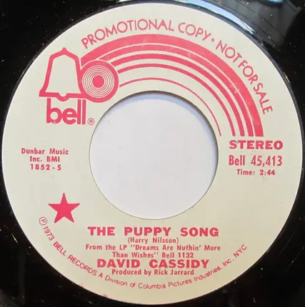 David Cassidy - The Puppy Song