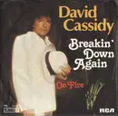 7inch Vinyl Single - David Cassidy - Breakin' Down Again