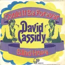 7inch Vinyl Single - David Cassidy - Could It Be Forever / Blind Hope