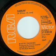 7inch Vinyl Single - David Cassidy - Darlin'