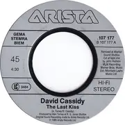 7inch Vinyl Single - David Cassidy - The Last Kiss