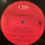 12inch Vinyl Single - David Christie + M.C. De - Saddle Up 90 - The Right Trip