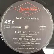 12inch Vinyl Single - David Christie - Chain Of Love