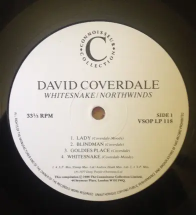 David Coverdale - Whitesnake/Northwinds