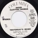 7inch Vinyl Single - David Clayton-Thomas - Yesterday's Music