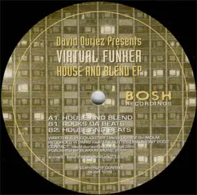David Duriez - Virtual Funker House And Blend EP