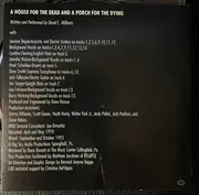 CD - David E. Williams - A House For The Dead And A Porch For The Dying