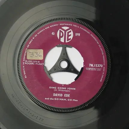 David Ede And The Go Man, Go Men - Last Night / Ding Dong John