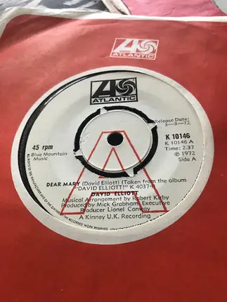 David Elliott - Dear Mary