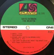 LP - David 'Fathead' Newman - The Weapon - PR