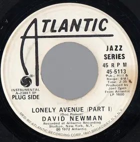 David "Fathead" Newman - Lonely Avenue