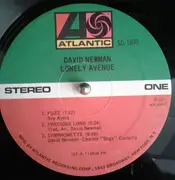 LP - David 'Fathead' Newman - Lonely Avenue