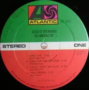 LP - David 'Fathead' Newman - Newmanism - PR