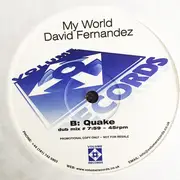2 x 12inch Vinyl Single - David Fernandez - My World (Quake / Colour Systems Inc. Mixes)