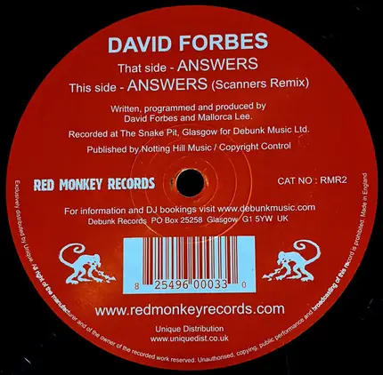 David Forbes - Answers