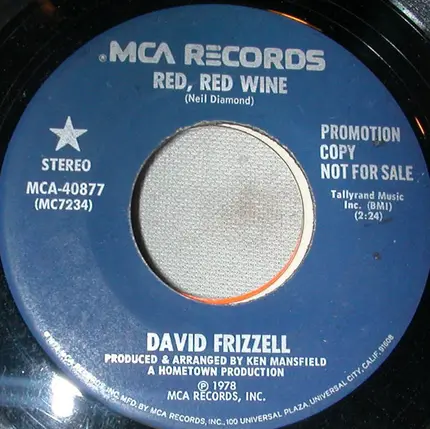 David Frizzell - Red, Red Wine