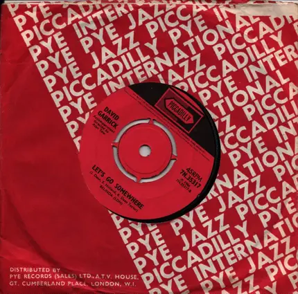 David Garrick - Lady Jane / Let's Go Somewhere