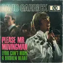 7inch Vinyl Single - David Garrick - Please Mr. Movingman - Red Labels