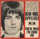 7inch Vinyl Single - David Garrick - Dear Mrs. Applebee