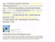 CD Single - David Gray - Babylon