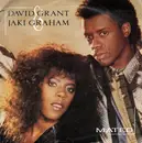 7inch Vinyl Single - David Grant & Jaki Graham - Mated - Silver Injection Moulded Labels