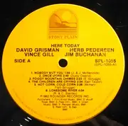 LP - David Grisman / Herb Pedersen / Vince Gill / Jim Buchanan / Emory Gordy, Jr. - Here Today