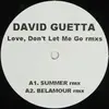 12inch Vinyl Single - David Guetta - Love, Don't Let Me Go (Rmxs)