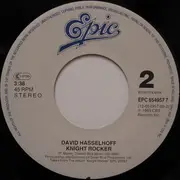 7inch Vinyl Single - David Hasselhoff - Our First Night Together