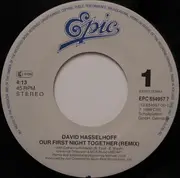 7inch Vinyl Single - David Hasselhoff - Our First Night Together