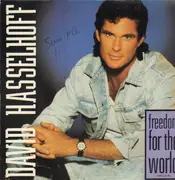 12inch Vinyl Single - David Hasselhoff - Freedom For The World