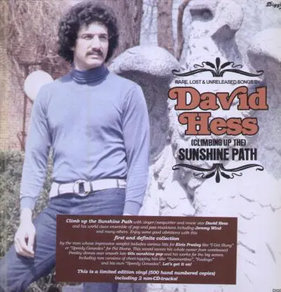 David Hess - (Climbing Up The) Sunshine Path